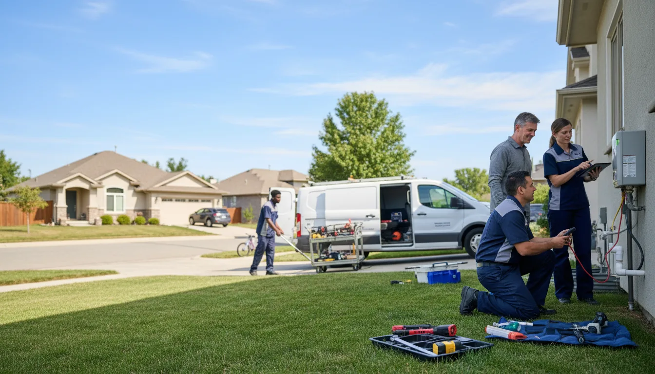 Tankless water heater service in Lonsdale, AR